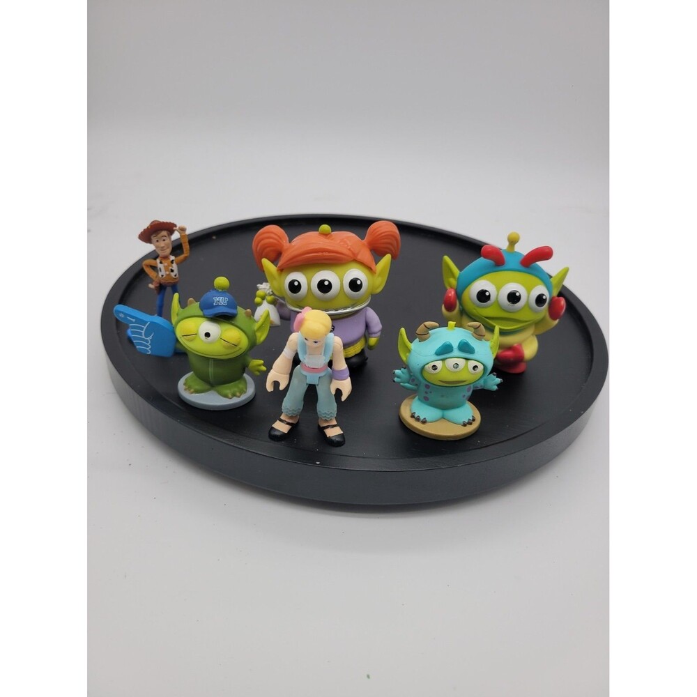 Disney Pixar Toy Story Vintage figurine Lot Of 6 total pieces